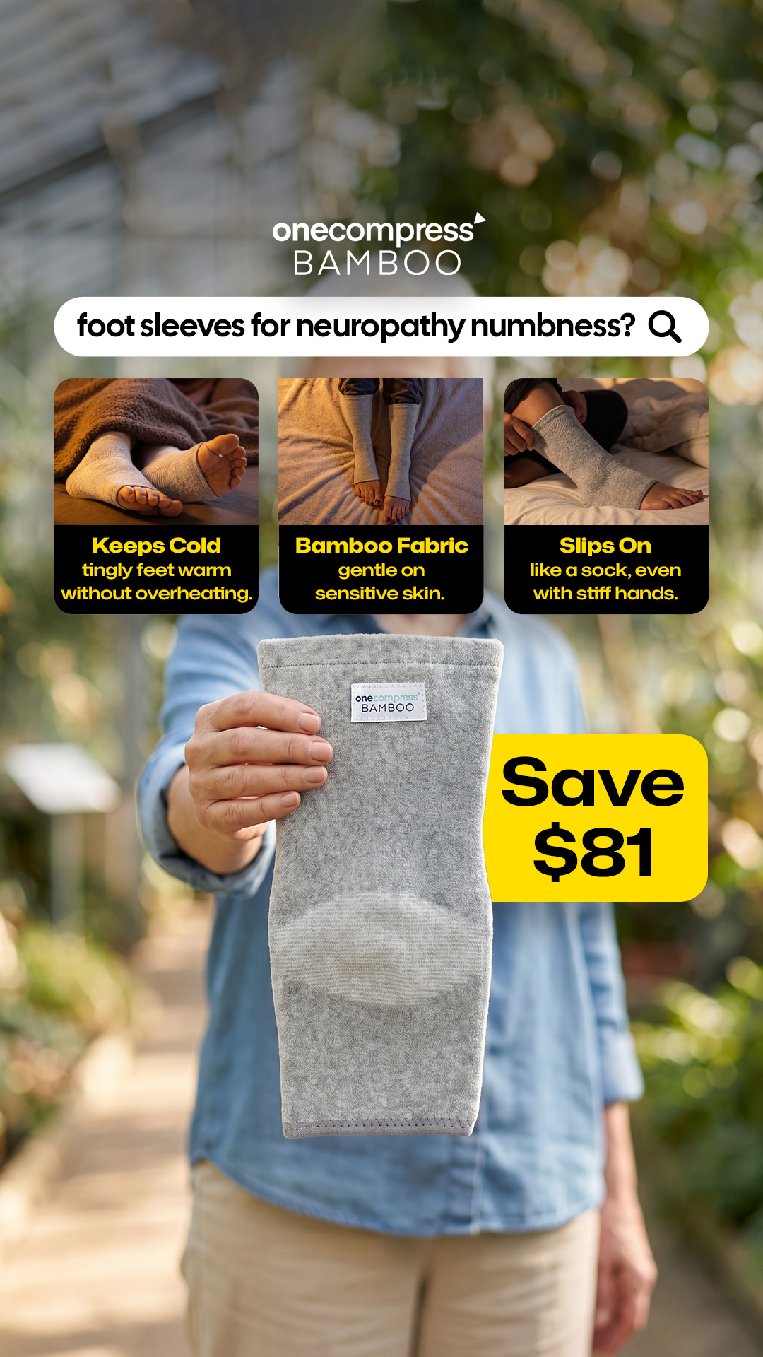 One Compress Facebook ad