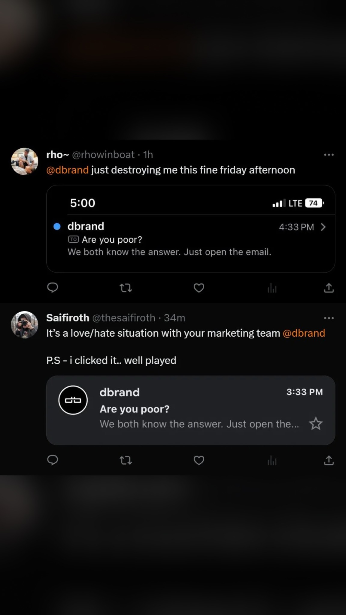 dbrand Facebook ad