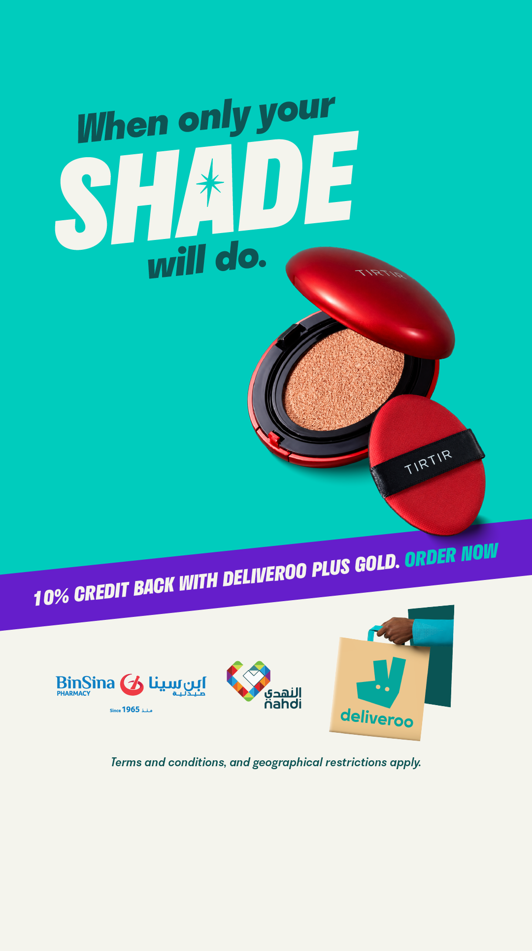 Deliveroo Facebook ad