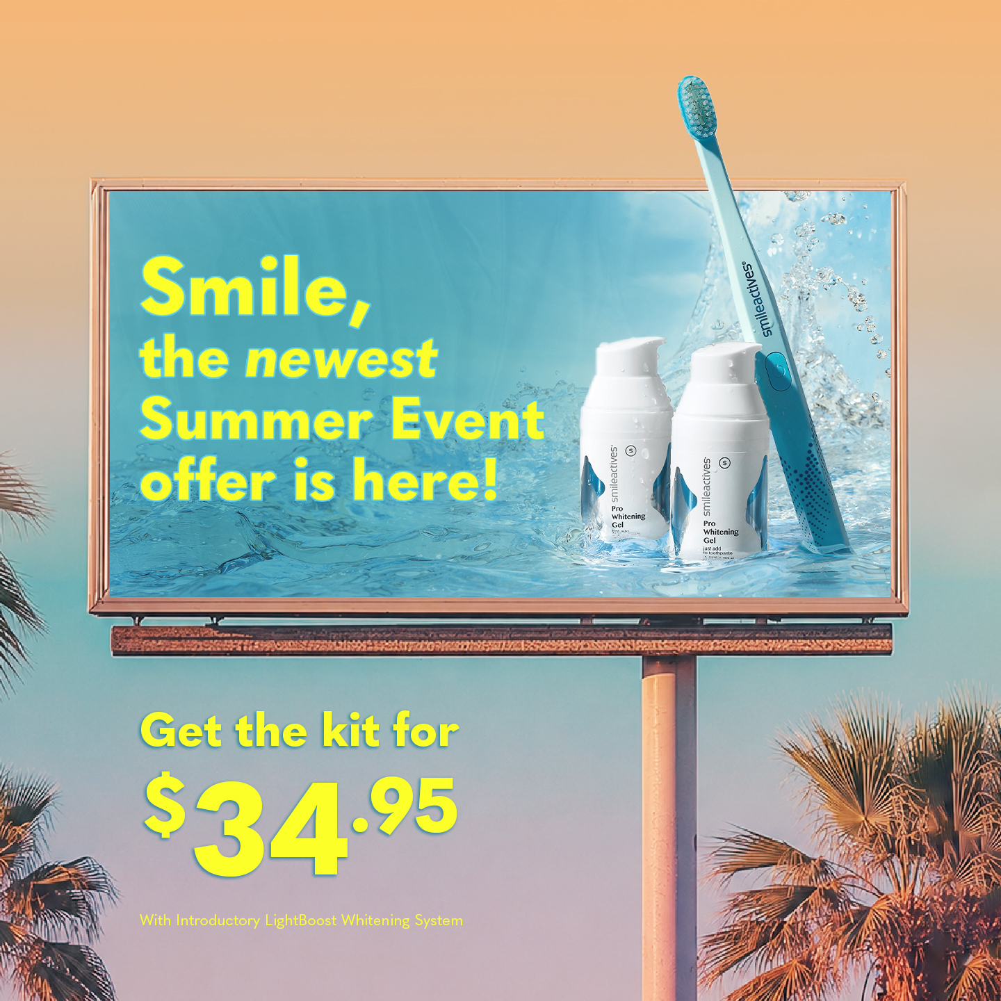 smileactives Facebook ad