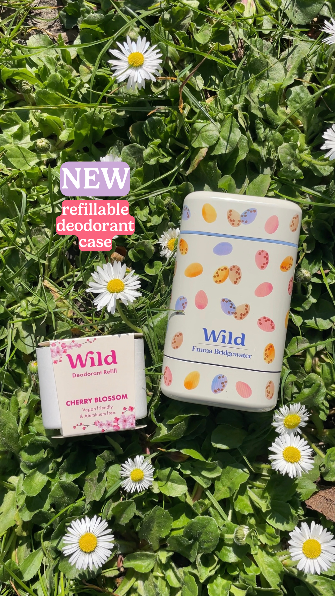 Wild Facebook ad: Wild deodorant, effective and natural