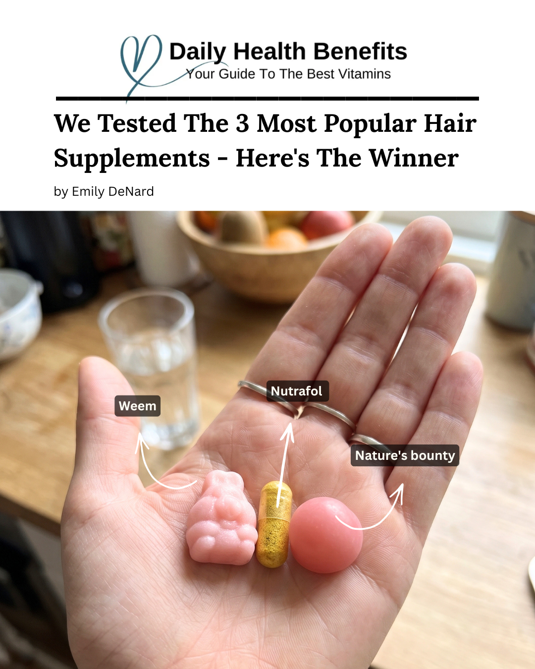 Certified Trichologist & Scalp Specialist Emily DeNard, Emunah Beauty Facebook ad