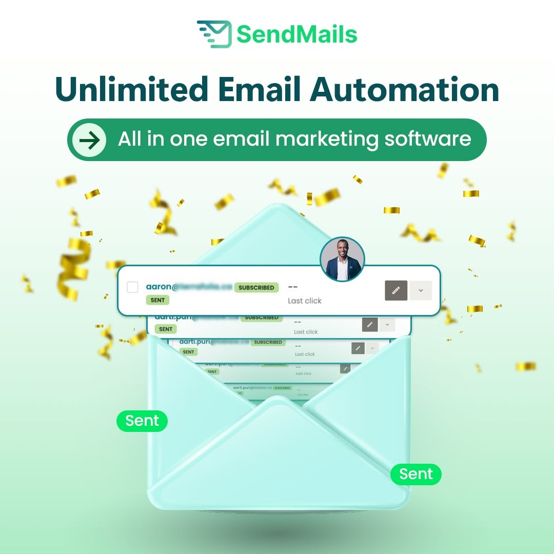 SendMails Facebook ad