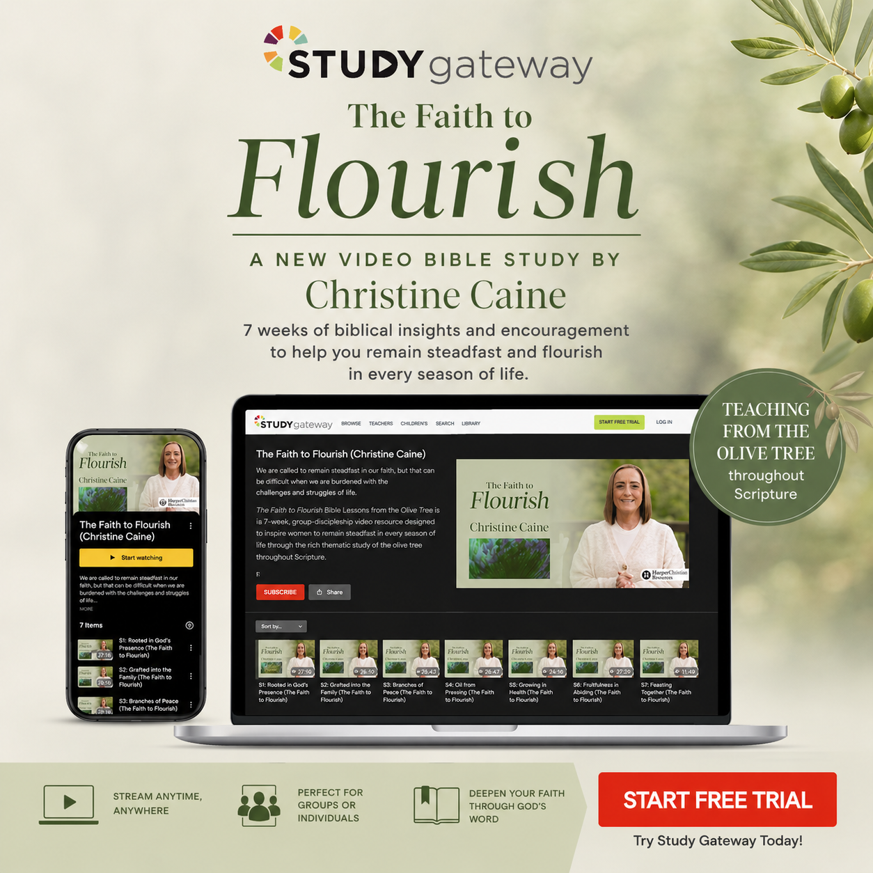 Study Gateway Facebook ad: Feeling Stuck? Start Flourishing Again