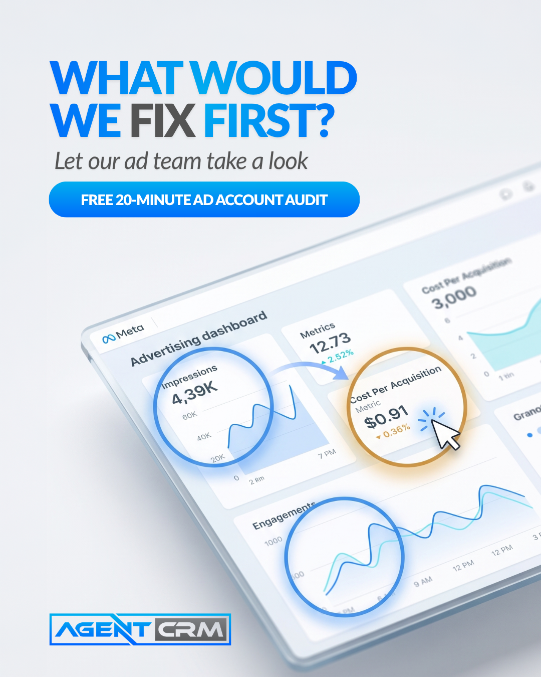 Agent CRM: AI-Powered Sales+Marketing Software Facebook ad