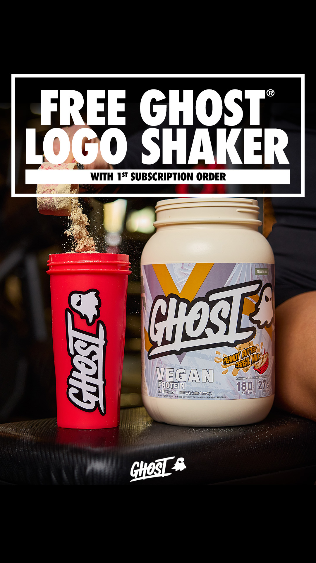 GHOST Facebook ad