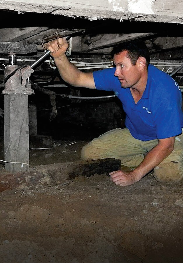 DJ Baker and Son Pty Ltd Facebook ad: Restumping & Foundation Repairs For Melbourne Homes