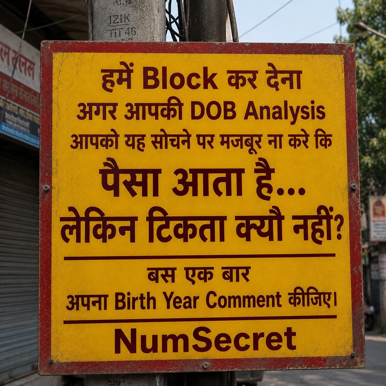 Number Secrets Facebook ad