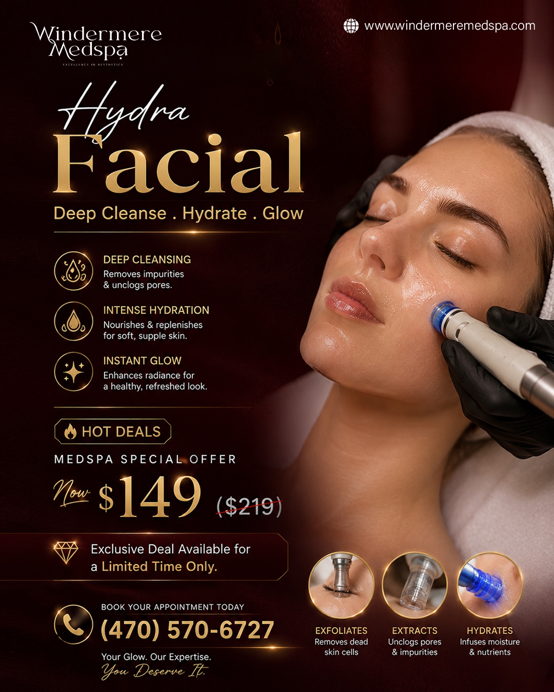 Windermere Medspa Facebook ad