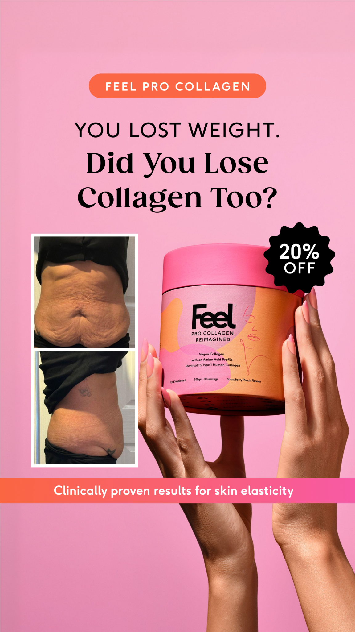Feel Facebook ad