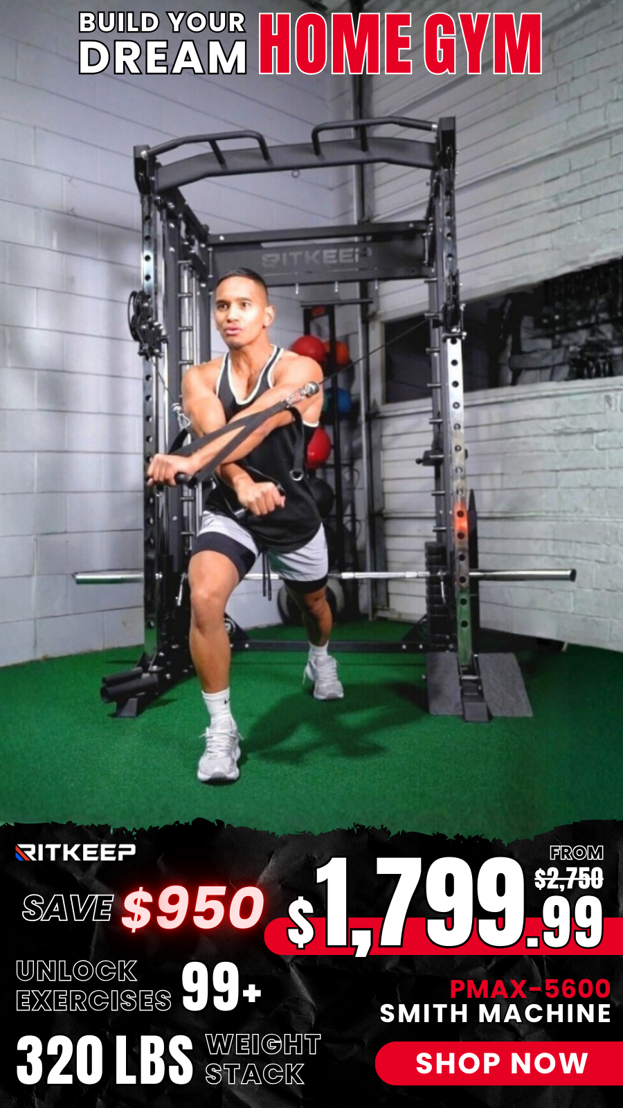 RitKeep Fitness Facebook ad from Mar 4, 2026