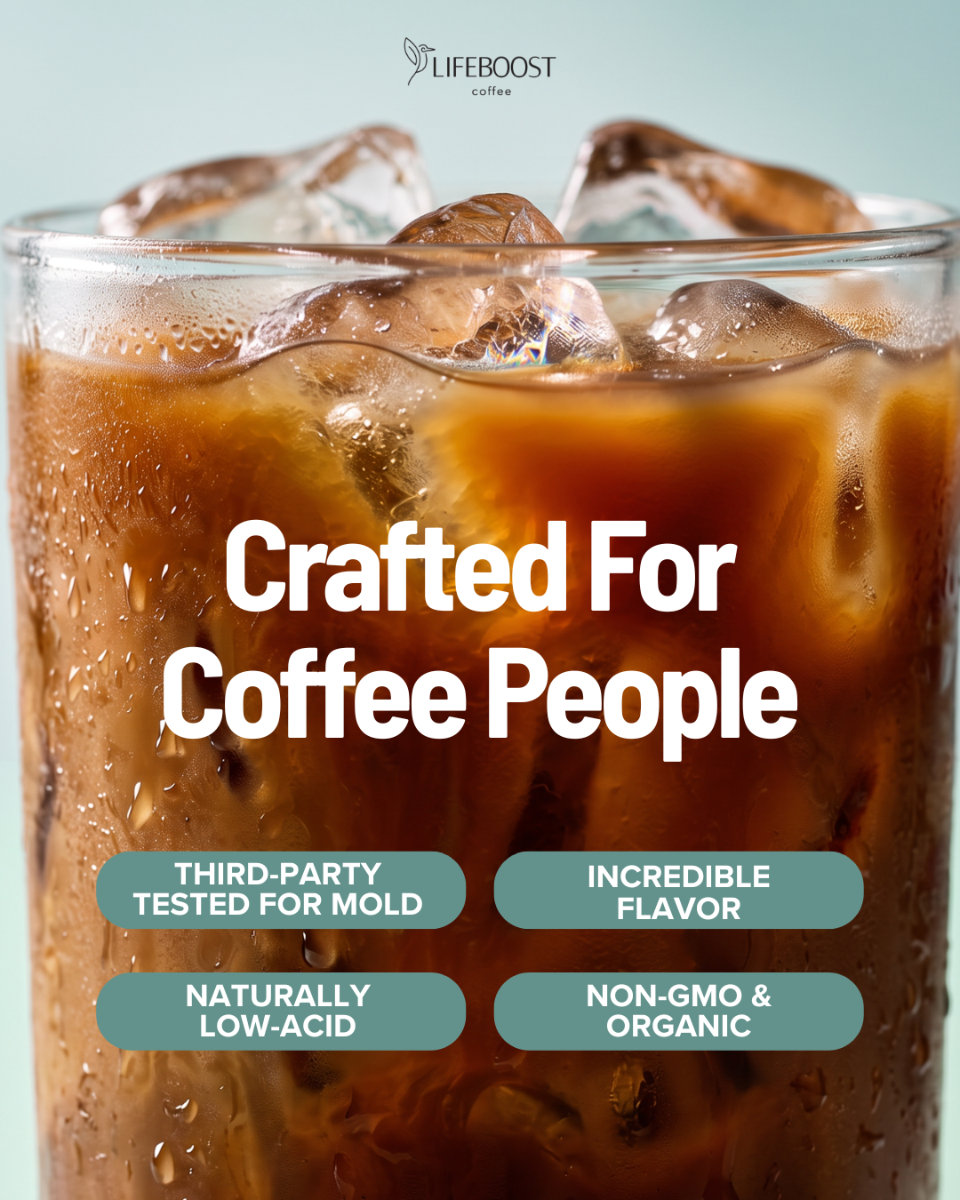 Lifeboost Coffee Facebook ad