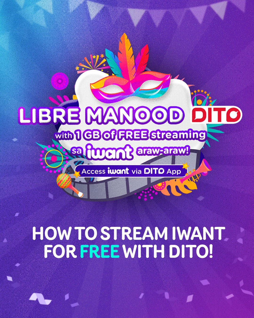 ABS-CBN Facebook ad: Alam mo bang mae-enjoy mo ang iWant for…