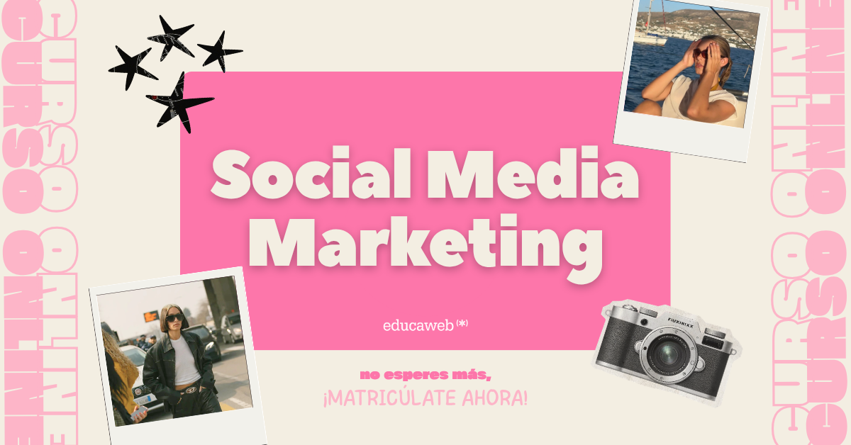 Cursos, másters, postgrados y doctorados de Educaweb.com Facebook ad: Cursos de Social Media Marketing Online - Educaweb