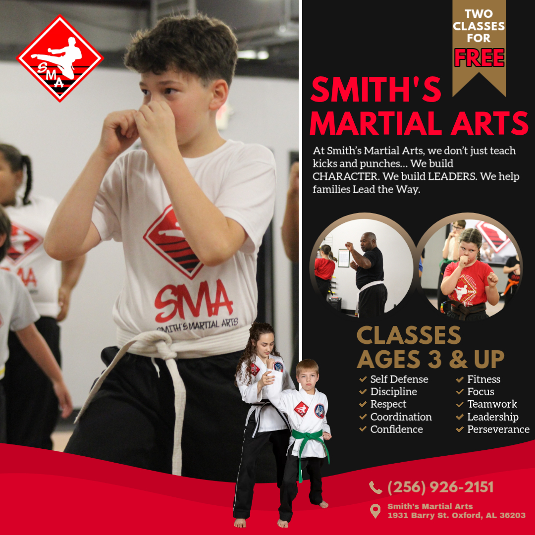 Smith's Martial Arts & Fitness - Oxford Facebook ad