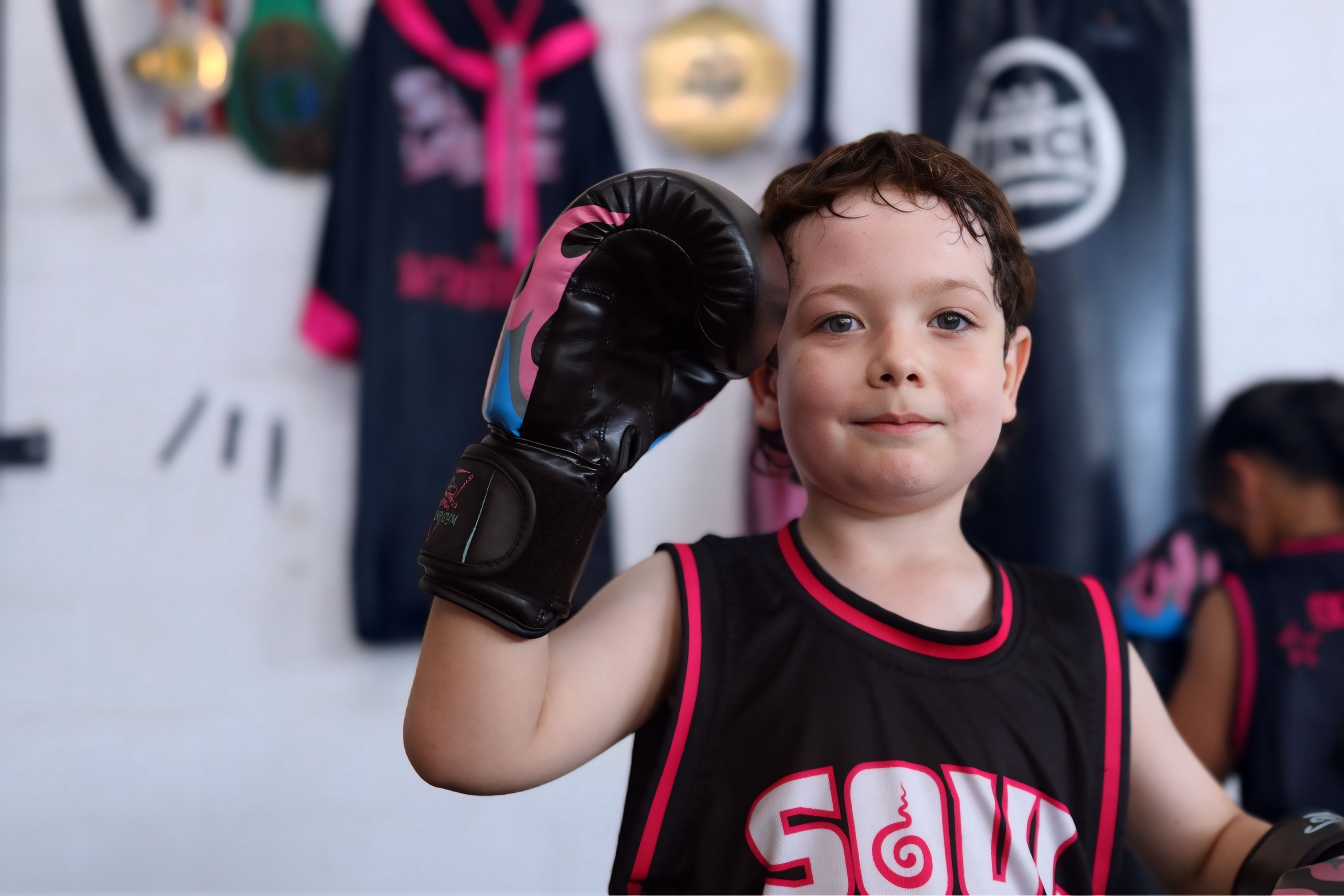 Soul Lab Gym Facebook ad: Free Kids Martial Arts Class!