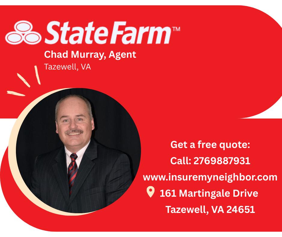 Chad Murray State Farm Agency Facebook ad: WV, TN, and VA Auto and Home