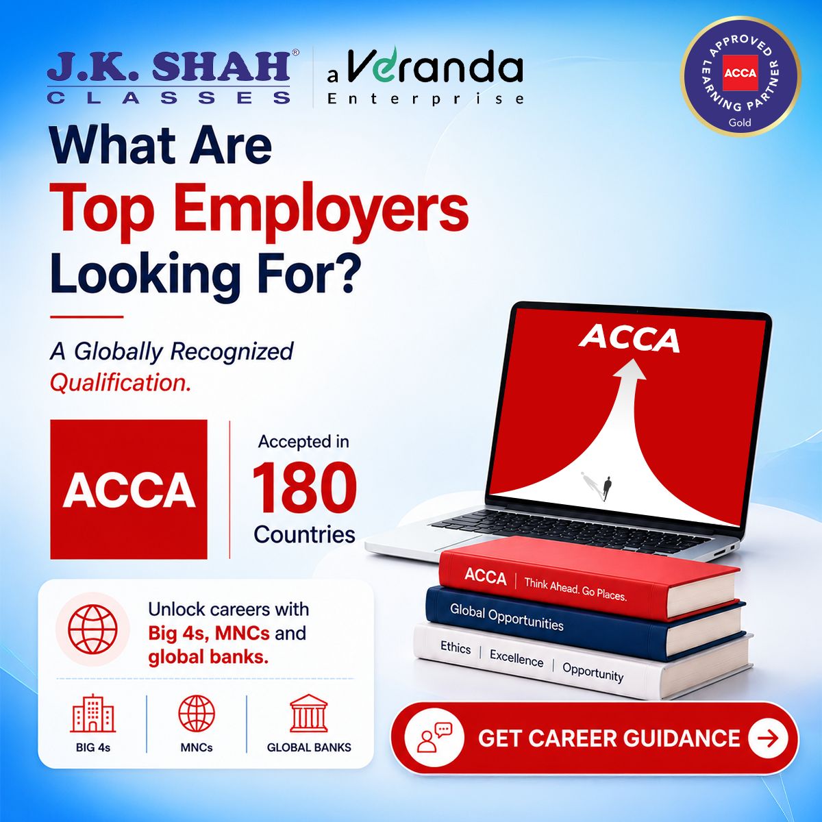 J.K.Shah Classes Facebook ad: Join India’s Most Trusted ACCA Coaching Classes!