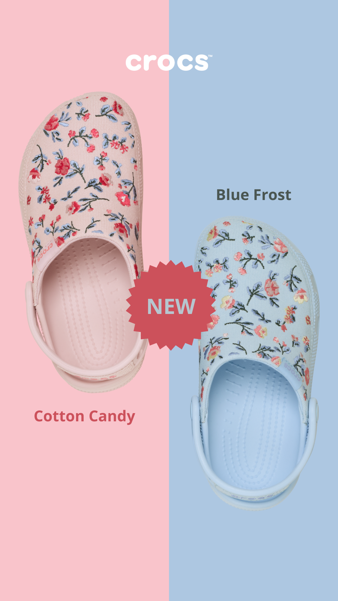 Crocs Facebook ad