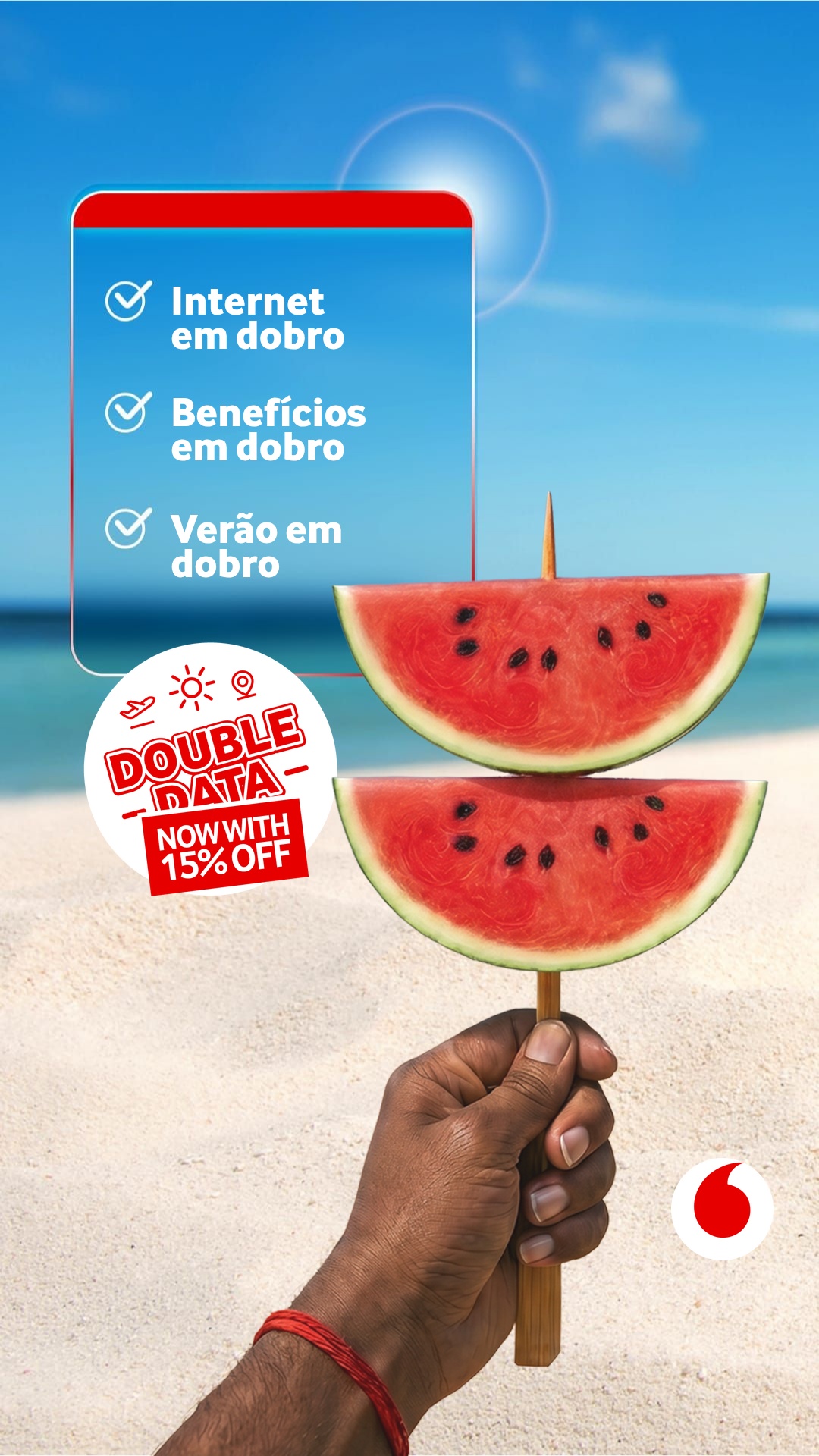 Vodafone Travel eSIM Facebook ad