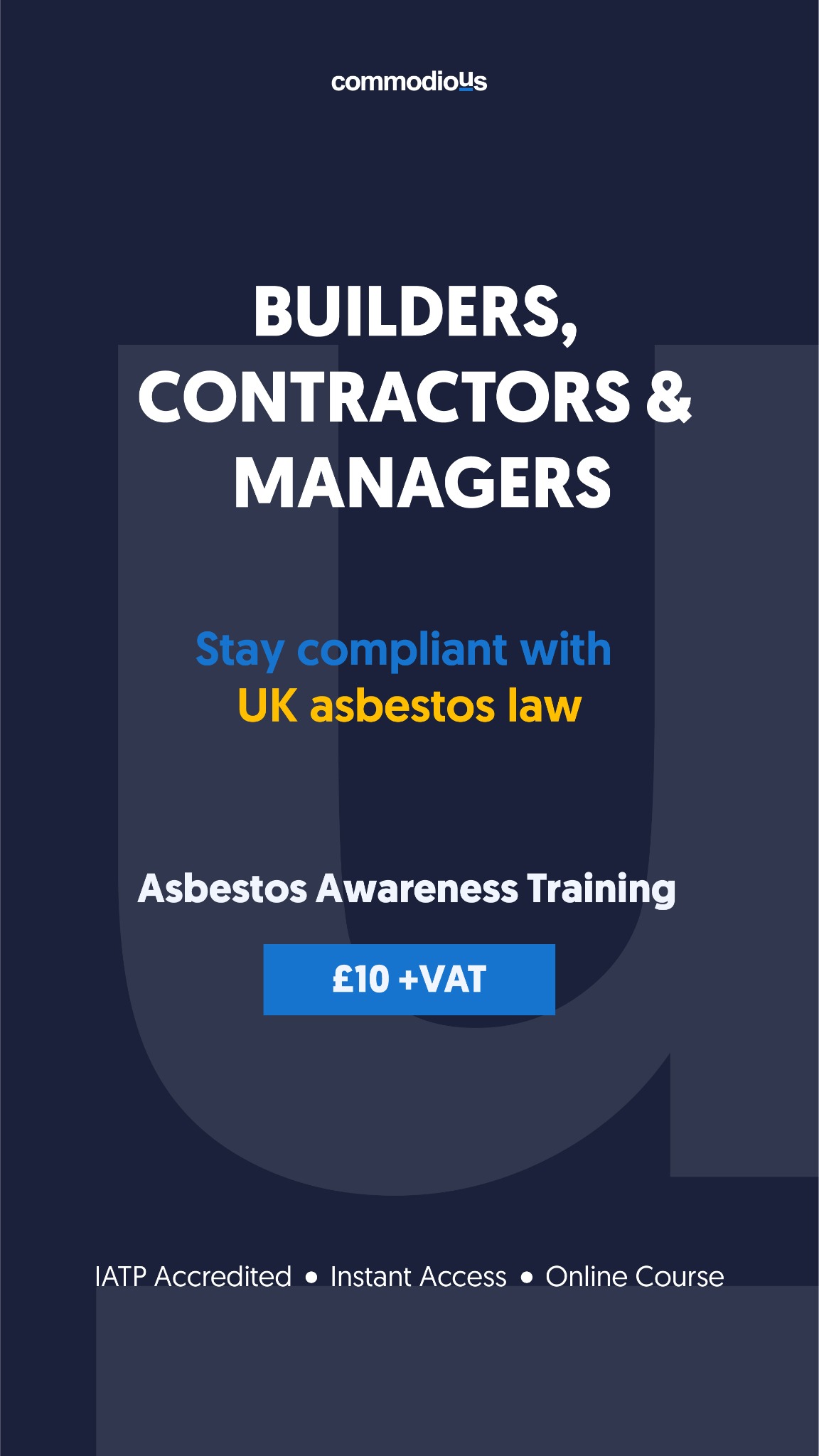 Commodious Training Facebook ad