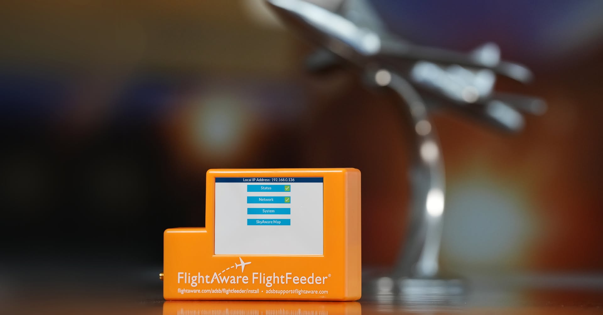FlightAware Facebook ad