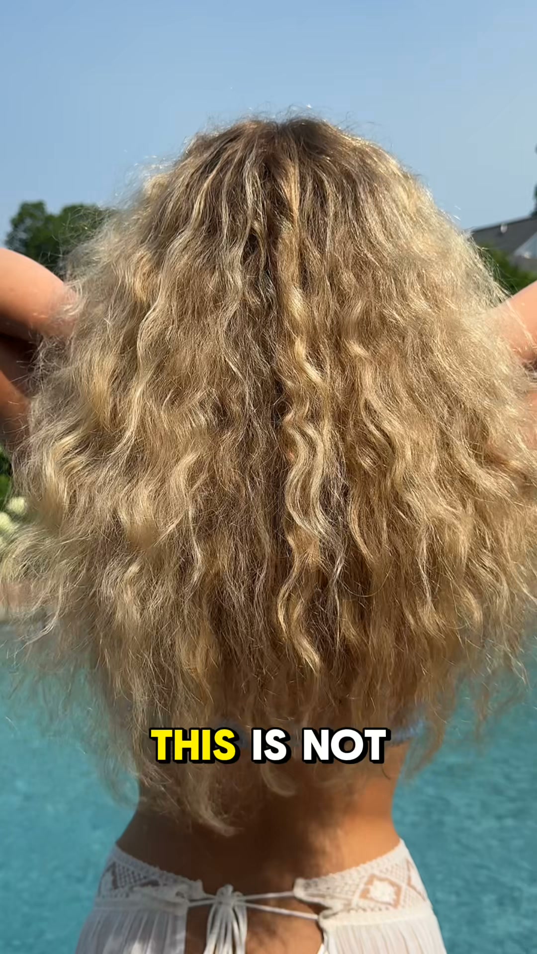 Color Wow Facebook ad: Frizz-Free Waves Start Here