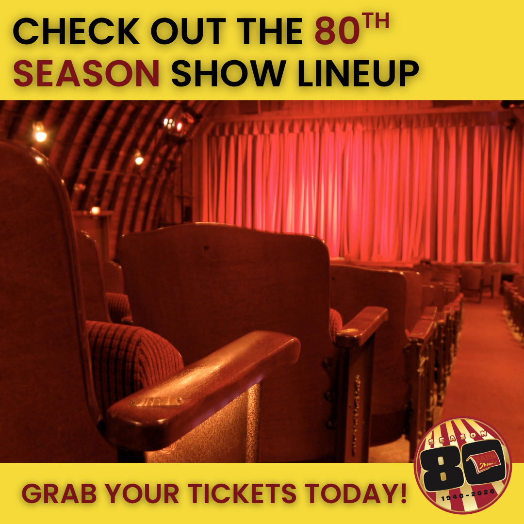 Barn Theatre - School Facebook ad: 80 years of summer nights, standing ovations, and…