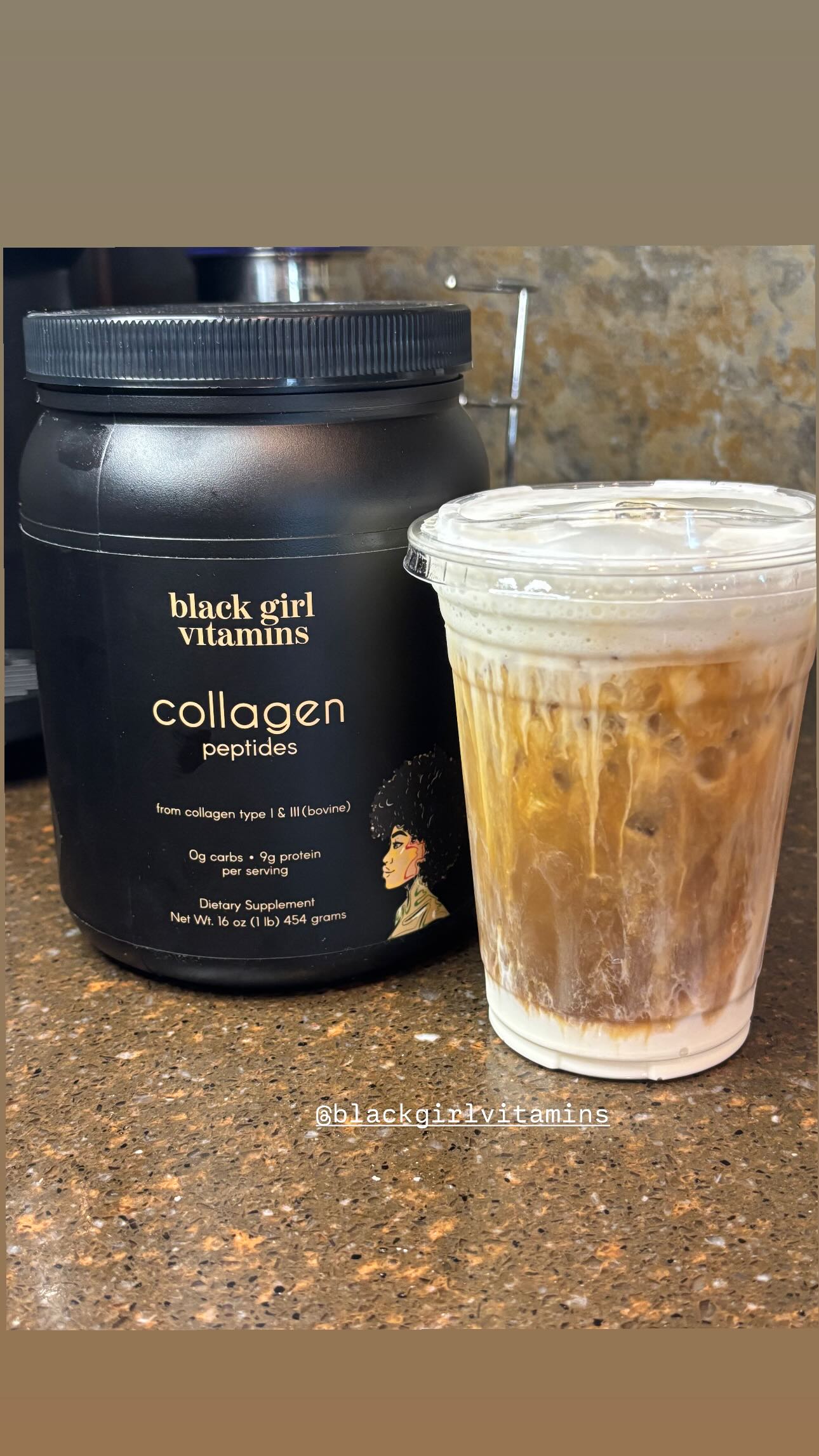 Black Girl Vitamins Facebook ad