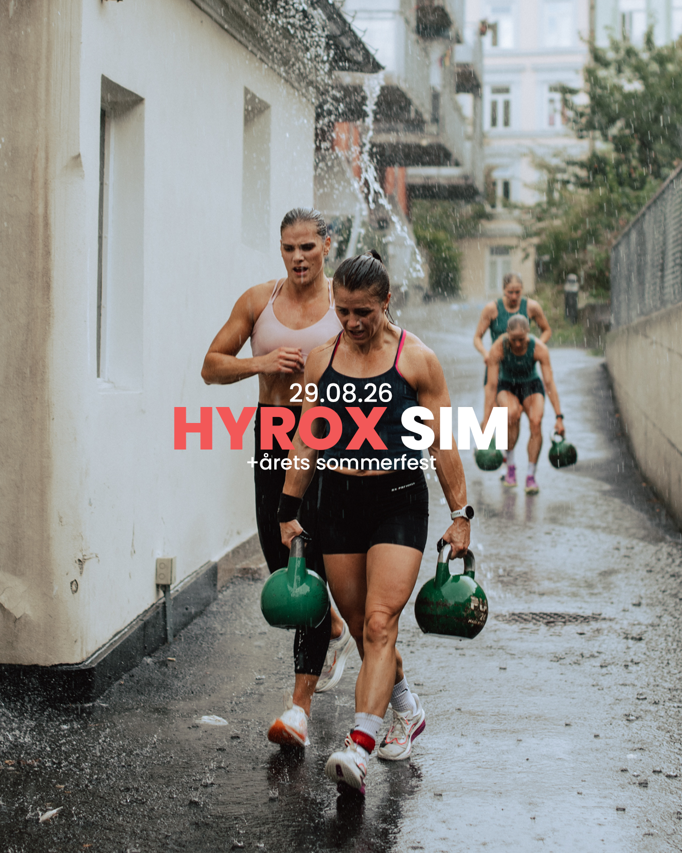 CrossFit Gamlebyen Facebook ad: Er du klar for å teste hele HYROX-løpet…