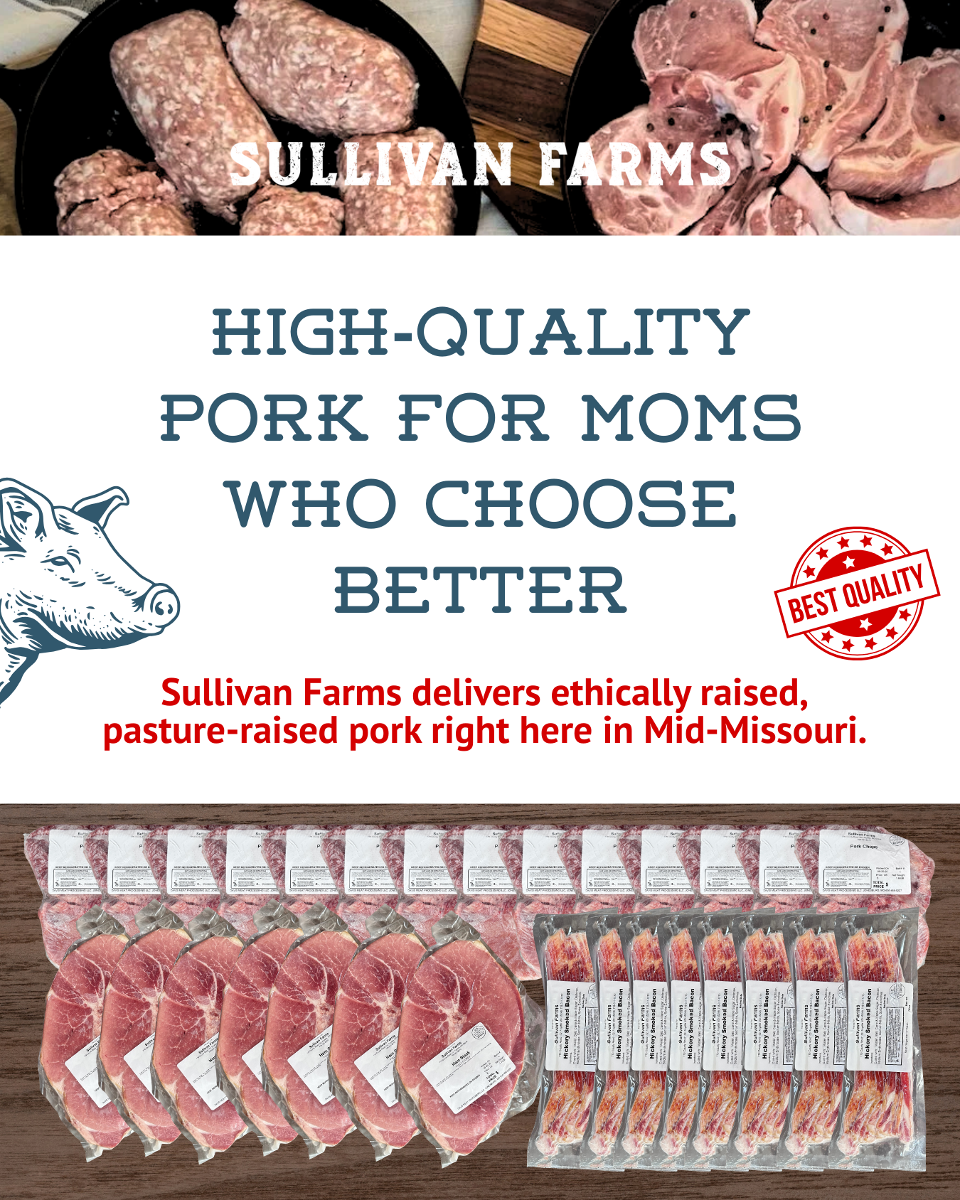 Sullivan Farms MO Facebook ad: If you’ve ever wished you felt more confident…