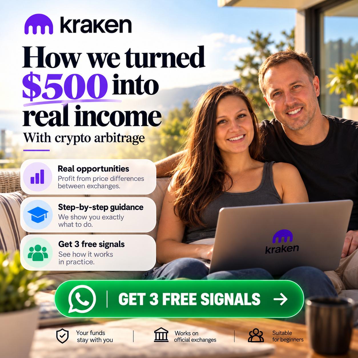 FalconX Community Facebook ad: Tet me now!