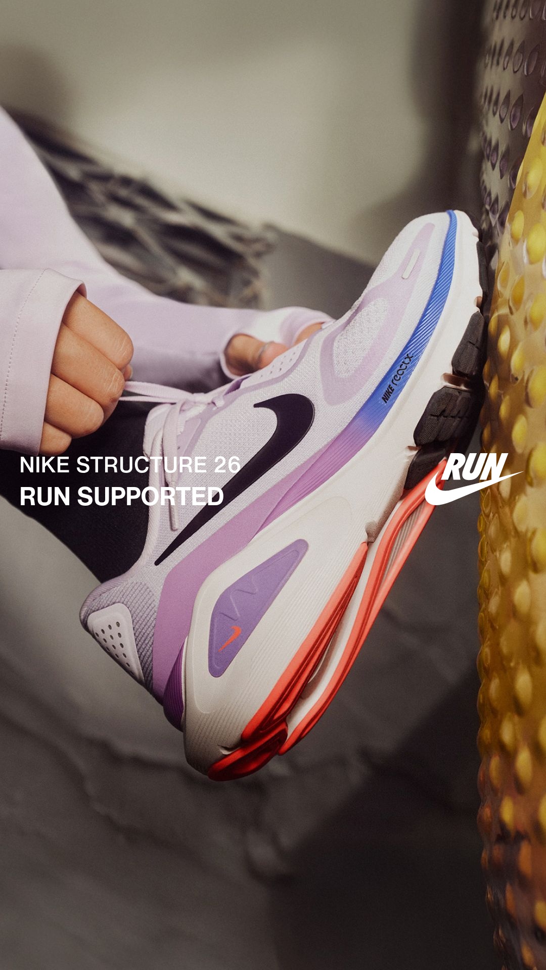 Nike Run Club Facebook ad