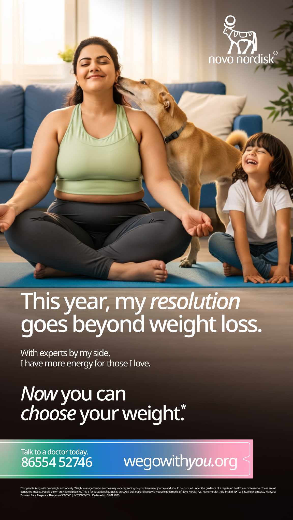 Novo Nordisk Facebook ad