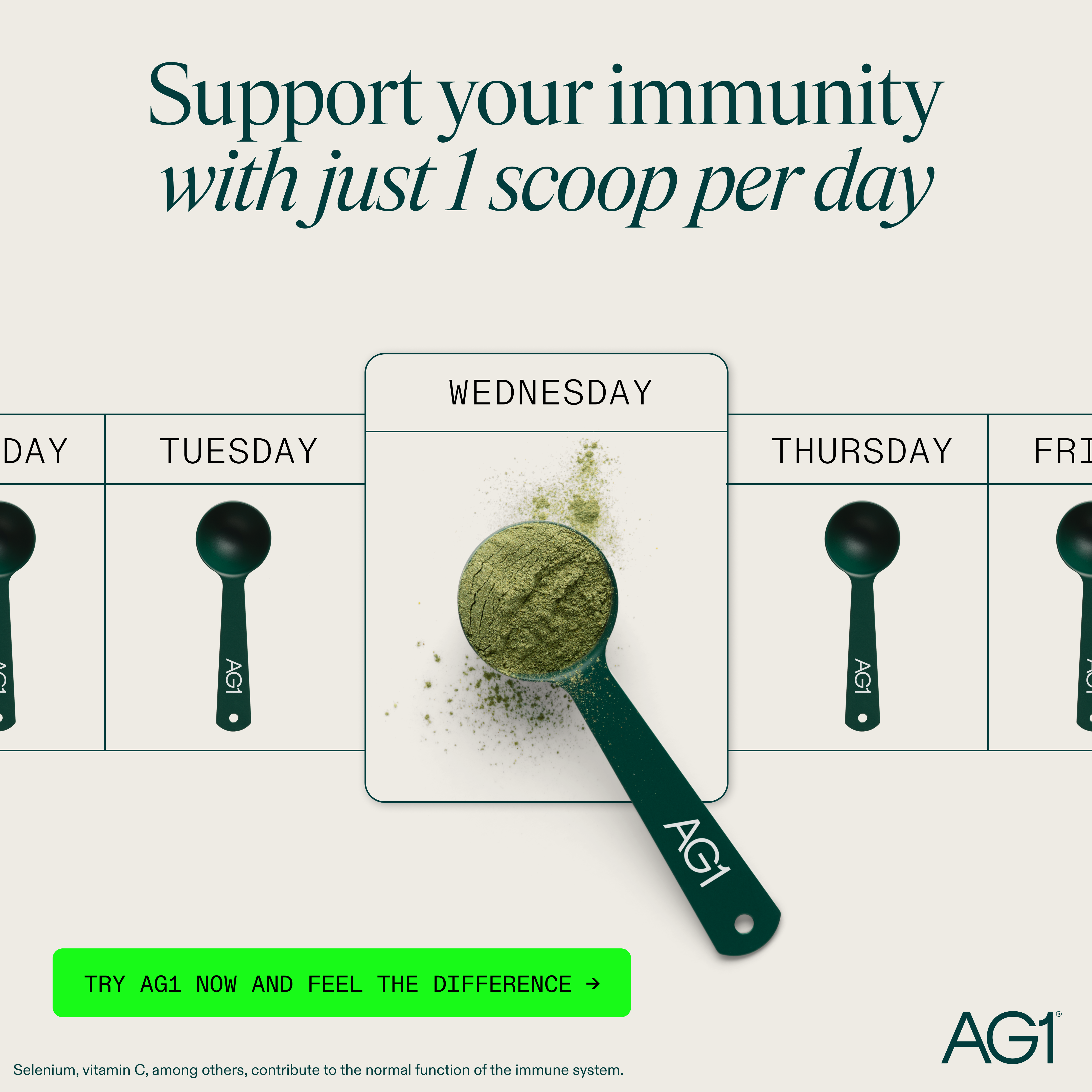 AG1 by Athletic Greens Facebook ad