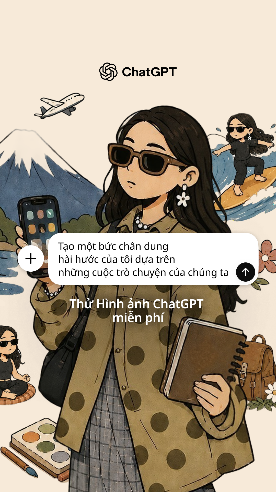 ChatGPT Facebook ad