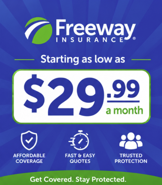 Freeway Insurance Facebook ad