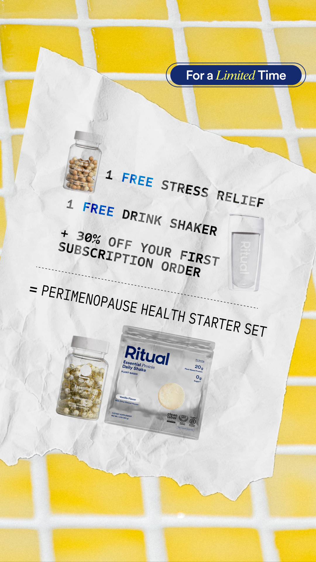 Ritual Facebook ad