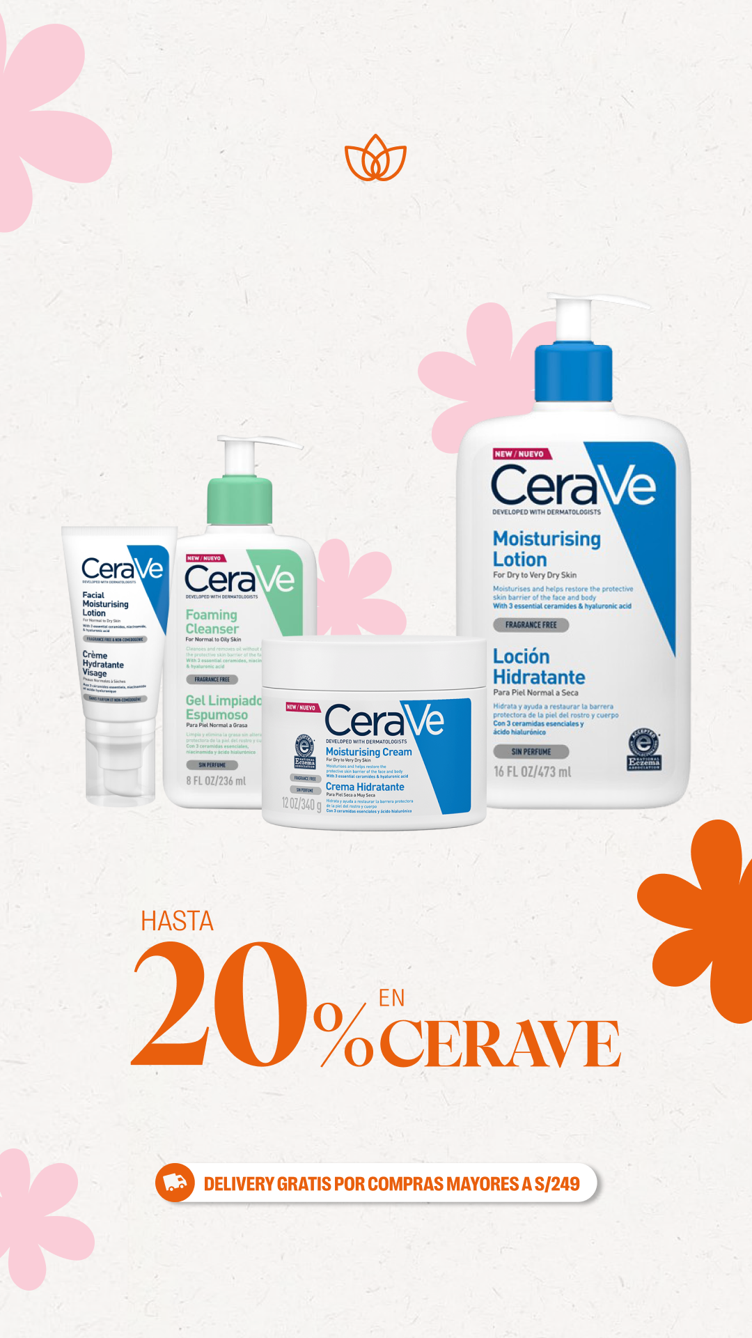 Dermo Tienda Shopping Facebook ad from Jan 19, 2026