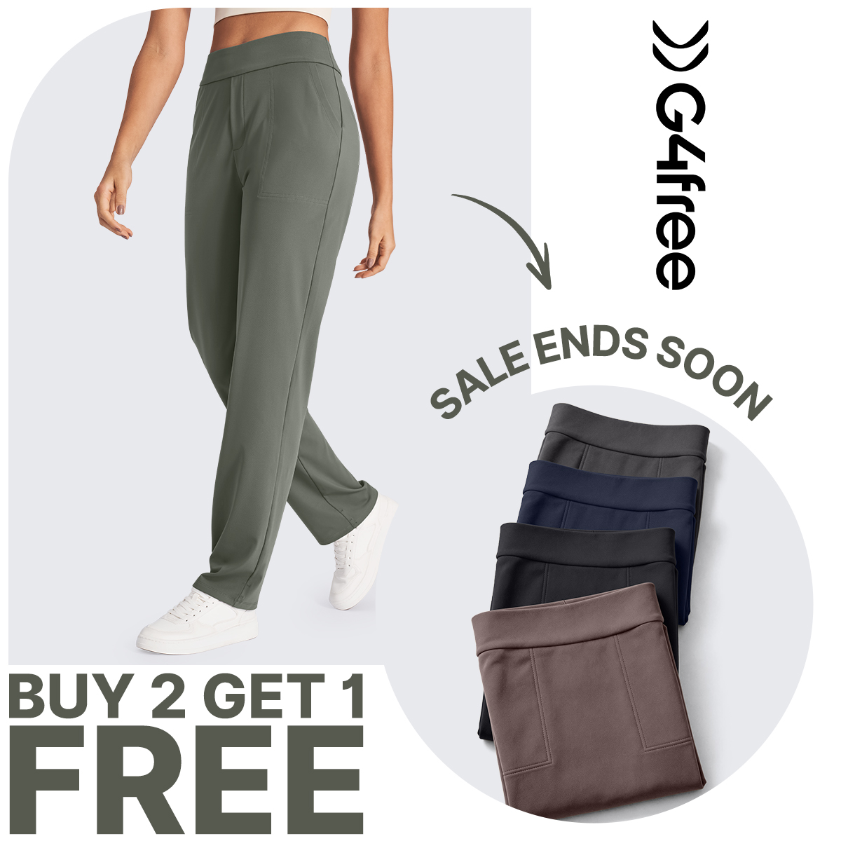 G4Free activewear Facebook ad from Jun 16, 2026