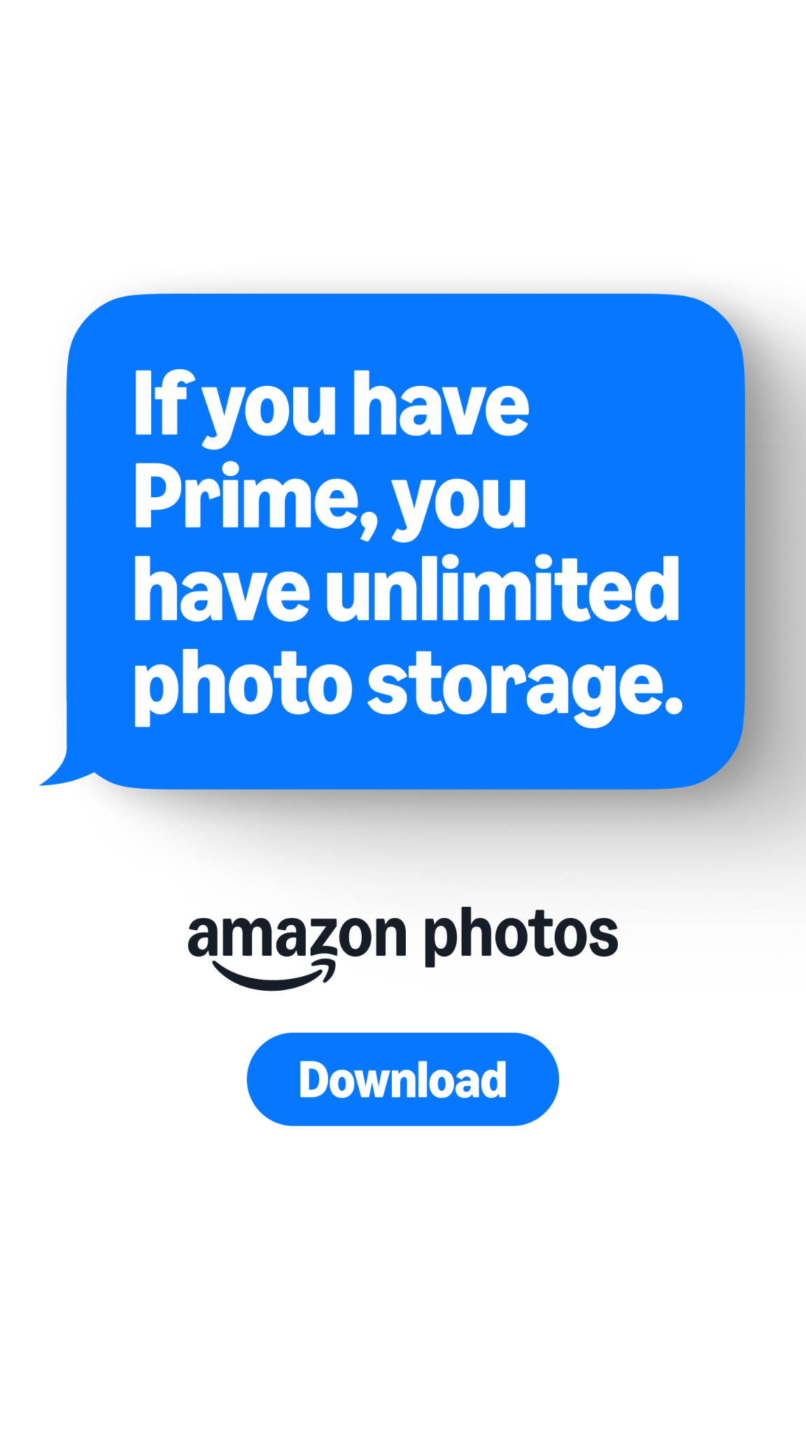 Amazon Photos Facebook ad