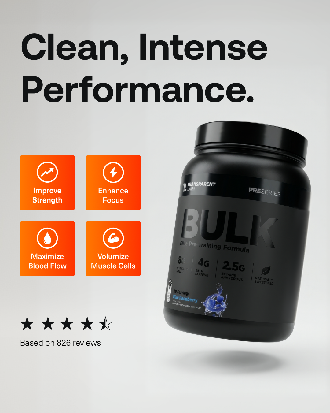 Transparent Labs Facebook ad