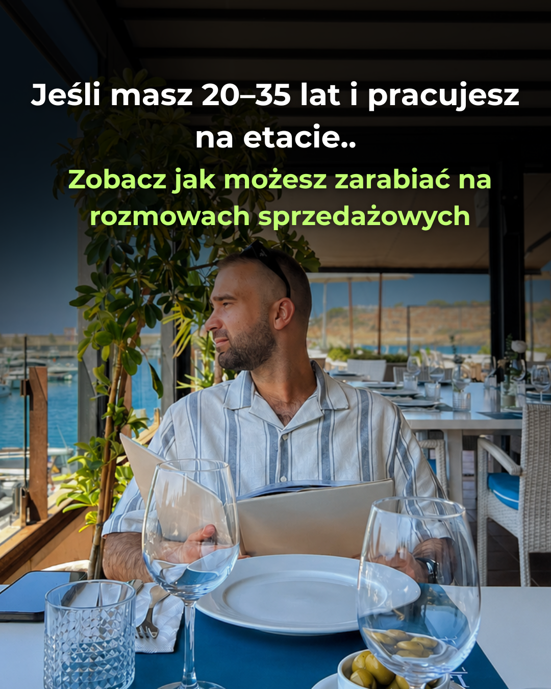 First Close Facebook ad: Zarabiaj na rozmowach 1:1