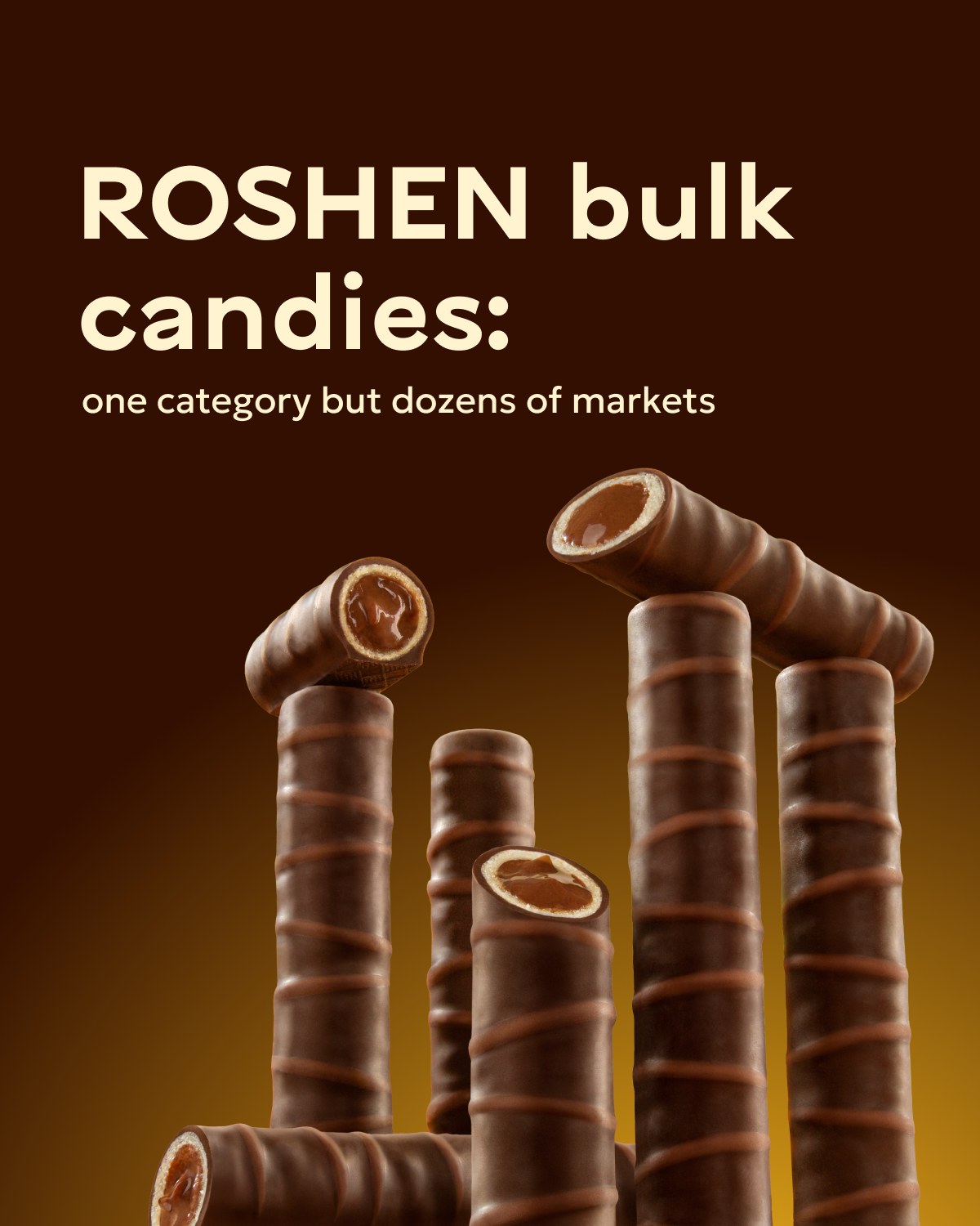 Roshen Confectionery Corporation Facebook ad: The same candy can be a hit in…