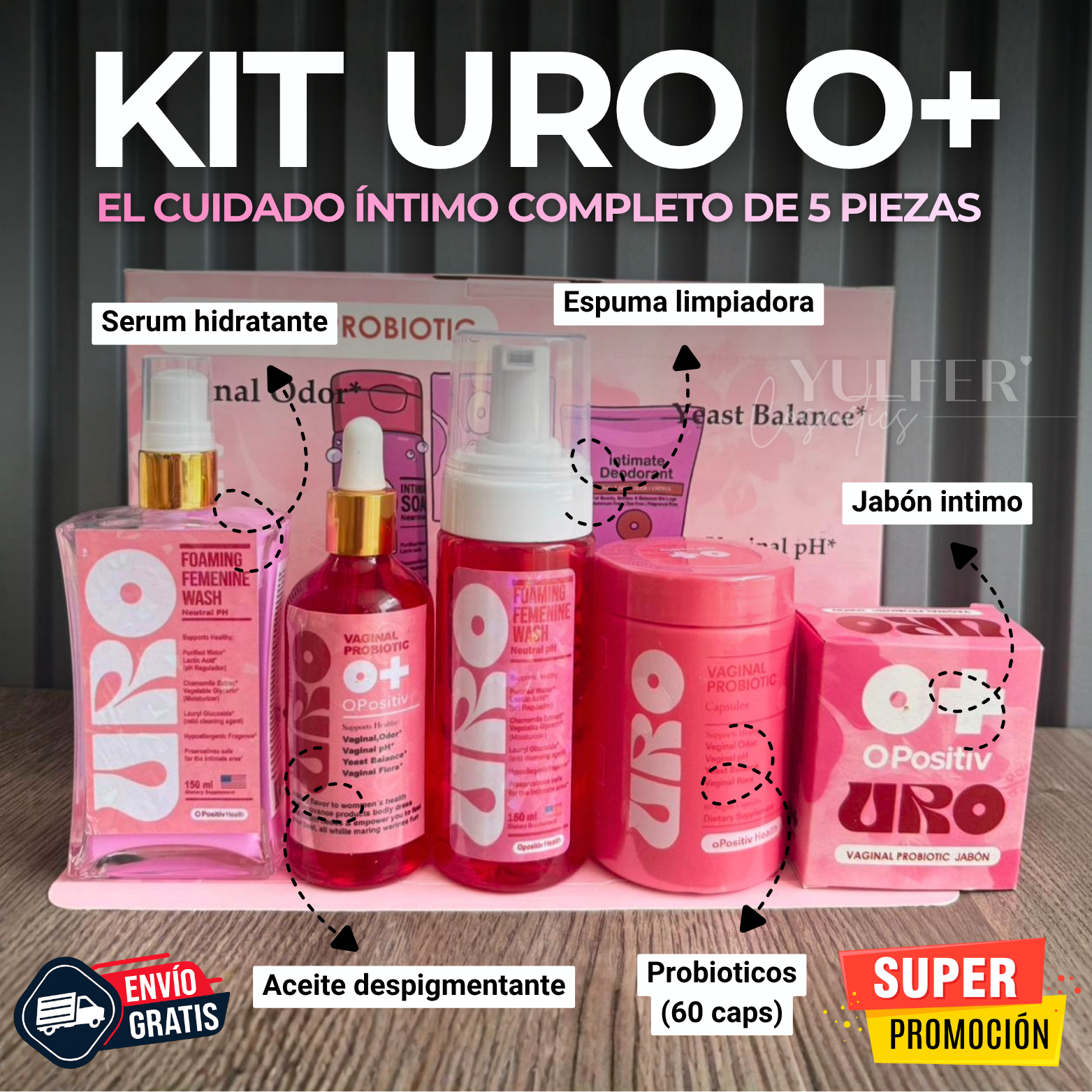 Yulfer Cosmetics Facebook ad: OBTENER OFERTA