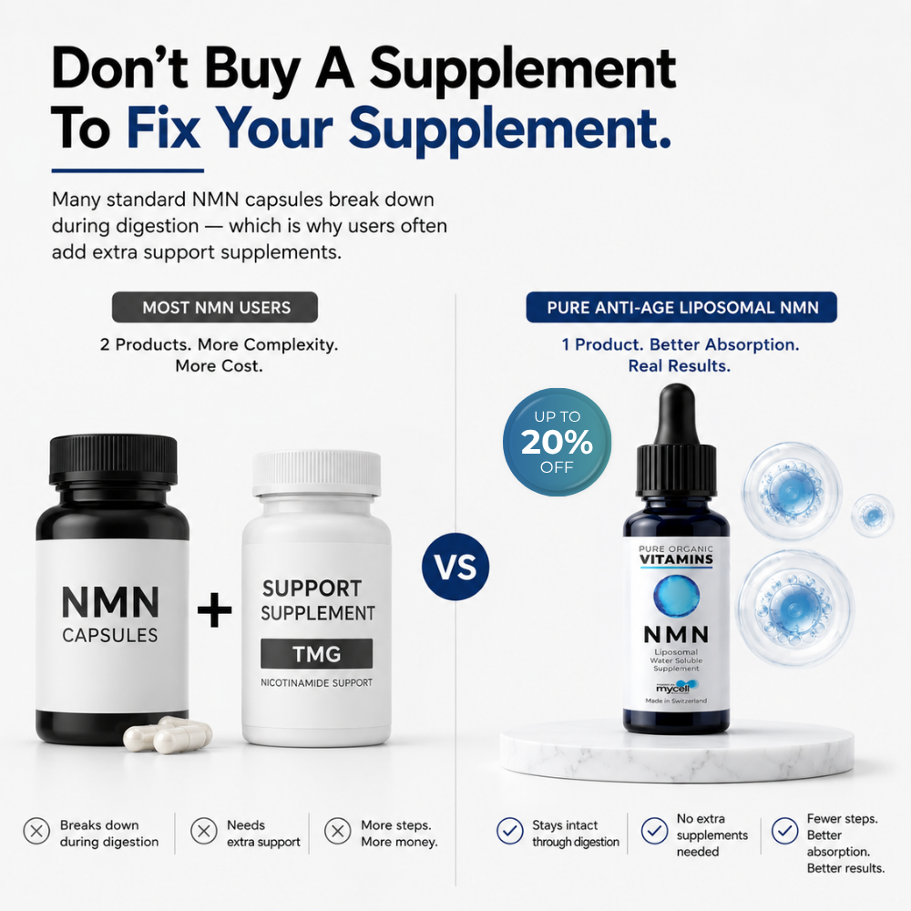 Pure Organic Vitamins Facebook ad