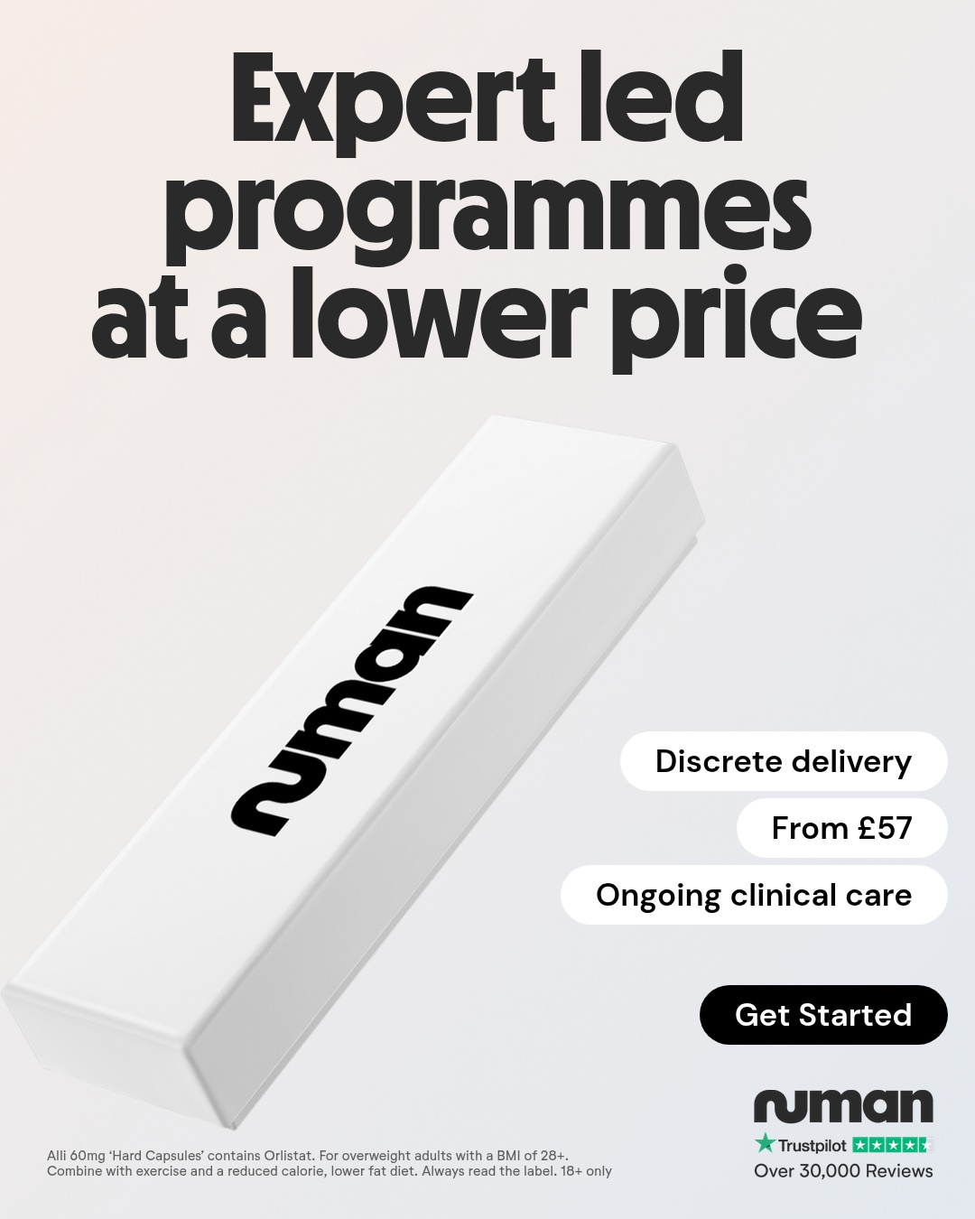Numan - Digital healthcare Facebook ad