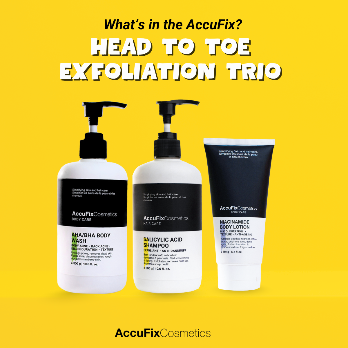 AccuFix Cosmetics Facebook ad