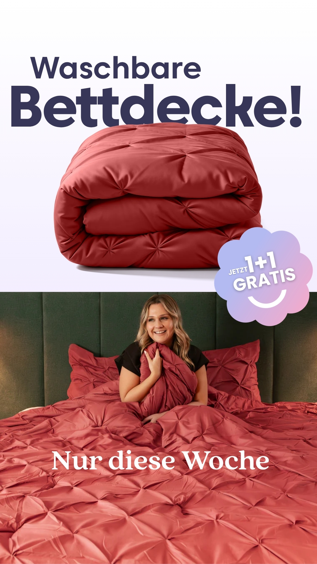 Thehappybed.de Facebook ad