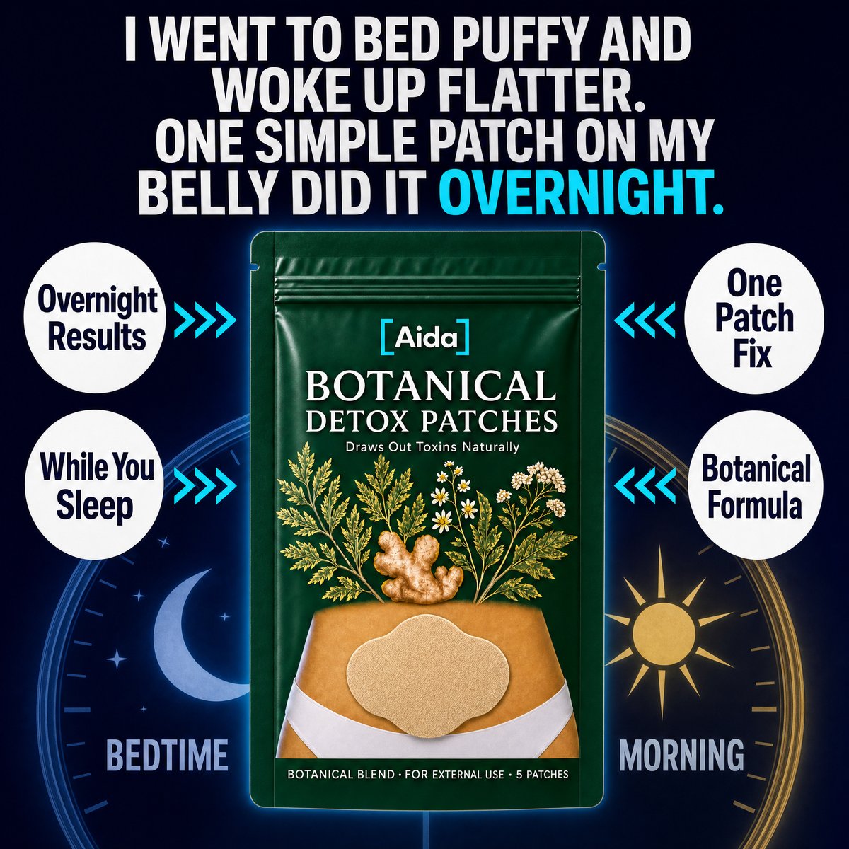 Valentina Valdez - Menopause & Midlife Wellness Facebook ad: Flatter By Morning